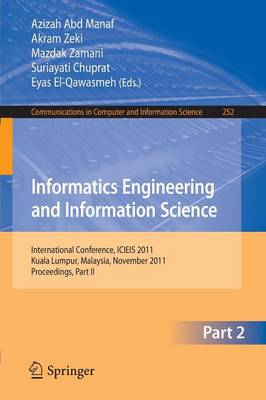 Informatics Engineering and Information Science, Part II
