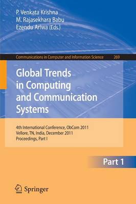 Global Trends in Computing and Communication Systems