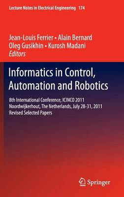 Informatics in Control, Automation and Robotics