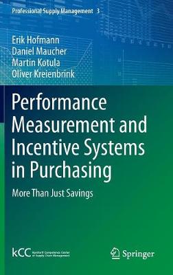 Performance Measurement and Incentive Systems in Purchasing