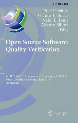 Open Source Software: Quality Verification