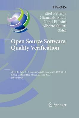 Open Source Software: Quality Verification