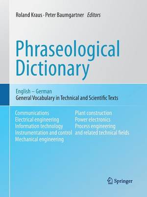 Phraseological Dictionary English - German