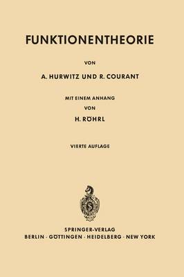 Vorlesungen Über allgemeine Funktionentheorie und elliptische Funktionen
