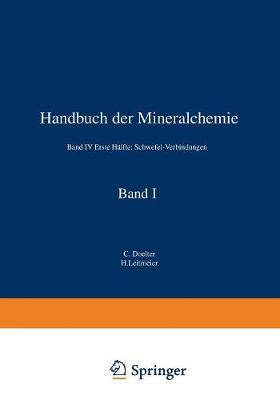 Handbuch der Mineralchemie