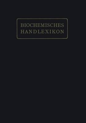 Biochemisches Handlexikon