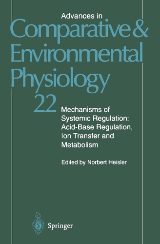Mechanisms of Systemic Regulation: Acid—Base Regulation, Ion-Transfer and Metabolism