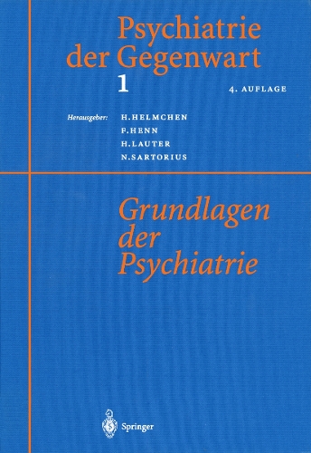 Psychiatrie der Gegenwart 1