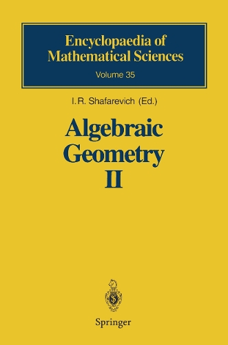 Algebraic Geometry II