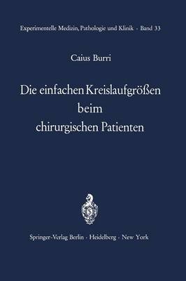 Die einfachen Kreislaufgrößen beim chirurgischen Patienten