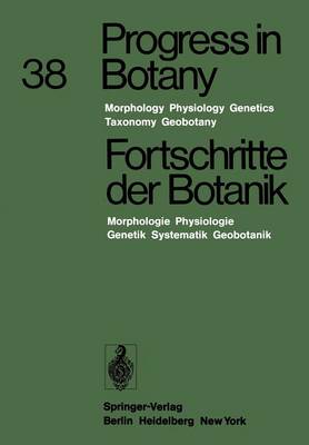 Progress in Botany / Fortschritte der Botanik