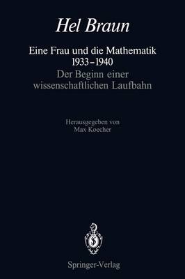 Eine Frau und die Mathematik 1933–1940