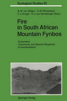 Fire in South African Mountain Fynbos