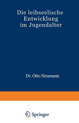 Die Leibseelische Entwicklung im Jugendalter