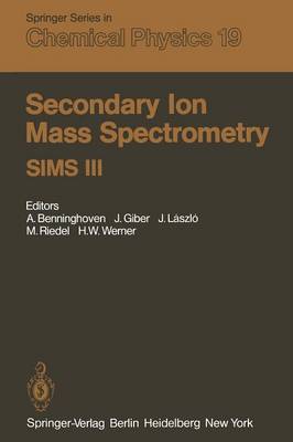 Secondary Ion Mass Spectrometry SIMS III
