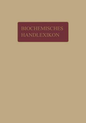 Biochemisches Handlexikon