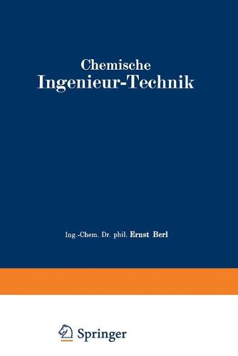 Chemische Ingenieur-Technik