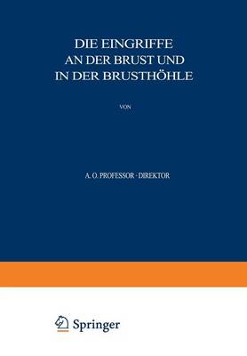 Allgemeine und Spezielle Chirurgische Operationslehre