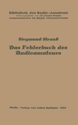 Das Fehlerbuch des Radioamateurs