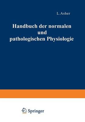 Correlationen des Zirkulationssystems Mineralstoffwechsel · Regulation des Organischen Stoffwechsels · Die Correlativen Funktionen des Autonomen Nervensystems II