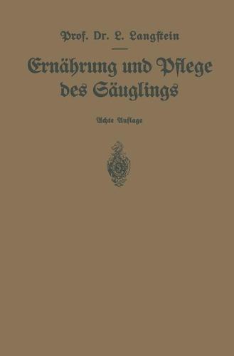 Ernährung und Pflege des Säuglings