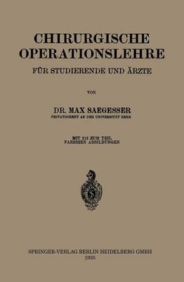 Chirurgische Operationslehre