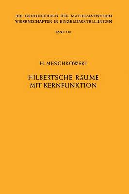 Hilbertsche Räume mit Kernfunktion