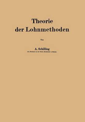 Theorie der Lohnmethoden