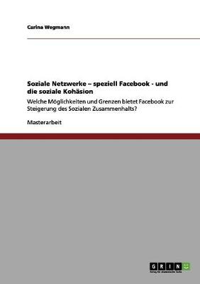 Facebook Und Die Soziale Koh sion