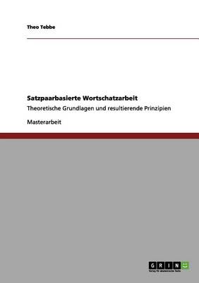 Satzpaarbasierte Wortschatzarbeit