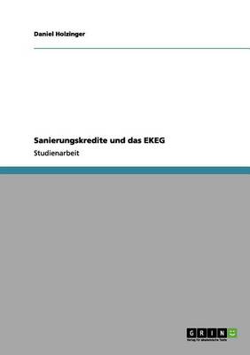 Sanierungskredite Und Das Ekeg