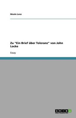 Zu Ein Brief ber Toleranz Von John Locke