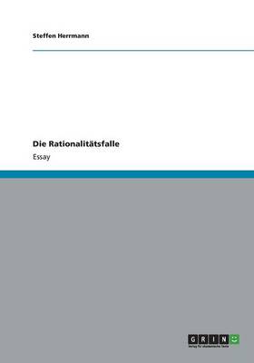 Die Rationalit tsfalle