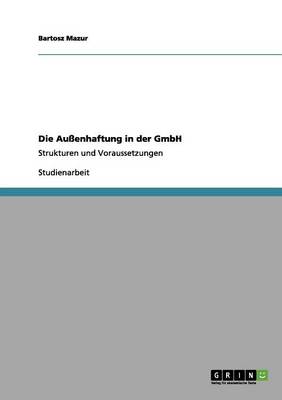 Die Auenhaftung in Der Gmbh
