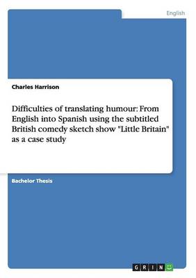 Difficulties of Translating Humour