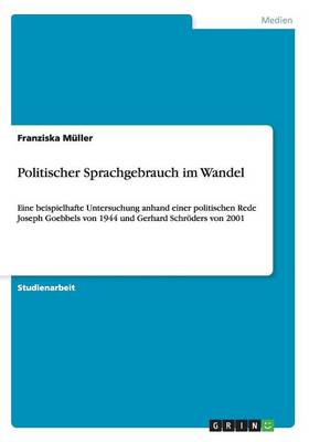 Politischer Sprachgebrauch Im Wandel