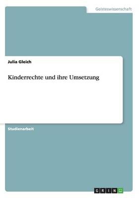 Kinderrechte Und Ihre Umsetzung