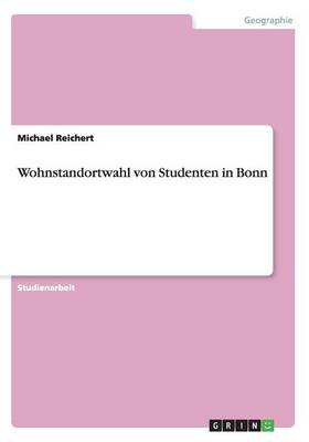 Wohnstandortwahl Von Studenten in Bonn