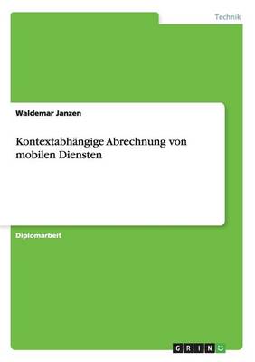 Kontextabhangige Abrechnung Von Mobilen Diensten