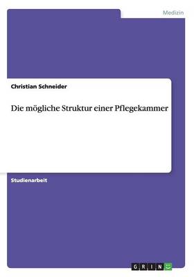Die M gliche Struktur Einer Pflegekammer