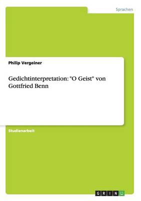 Gedichtinterpretation