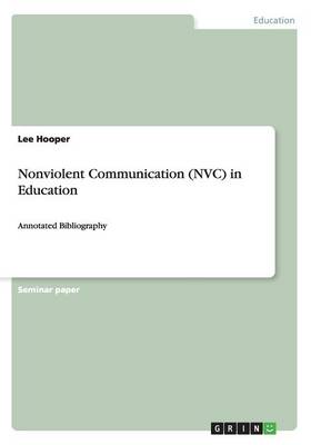 Nonviolent Communication (Nvc) in Education
