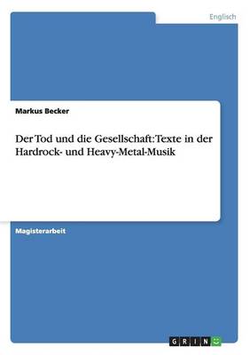 Der Tod Und Die Gesellschaft
