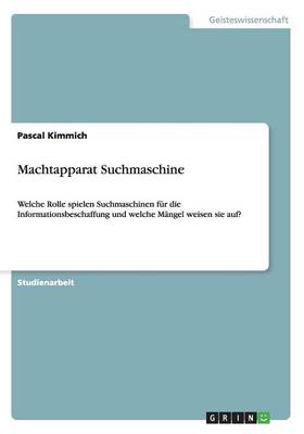 Machtapparat Suchmaschine