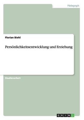 Pers nlichkeitsentwicklung Und Erziehung