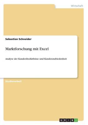 Marktforschung Mit Excel
