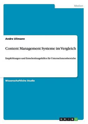 Content Management Systeme im Vergleich