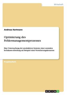 Optimierung Des Fehlermanagementprozesses