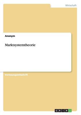 Marktsystemtheorie