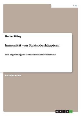 Immunit t Von Staatsoberh uptern